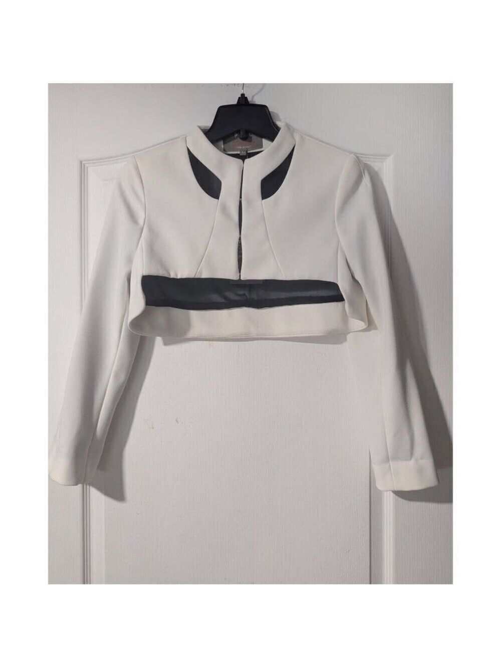 SPACE Couture | White Cropped Bolero Jacket